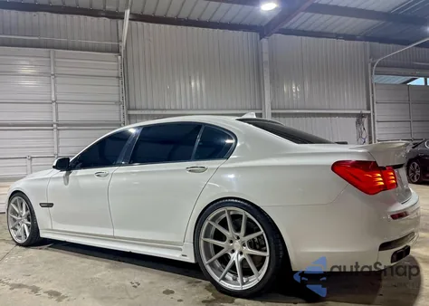 2010 BMW 750 Li z USA, uszkodzony, nr VIN WBAKB8C58ACY64395